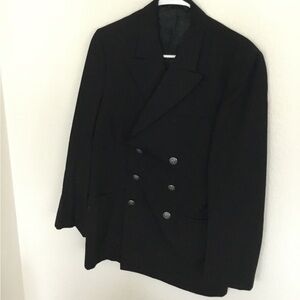 US navy enlisted man’s dress blue uniform jacket size 38 long